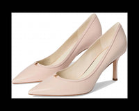 TORY BURCH Women's Double T Buckle Pump in soft pink - women's heels