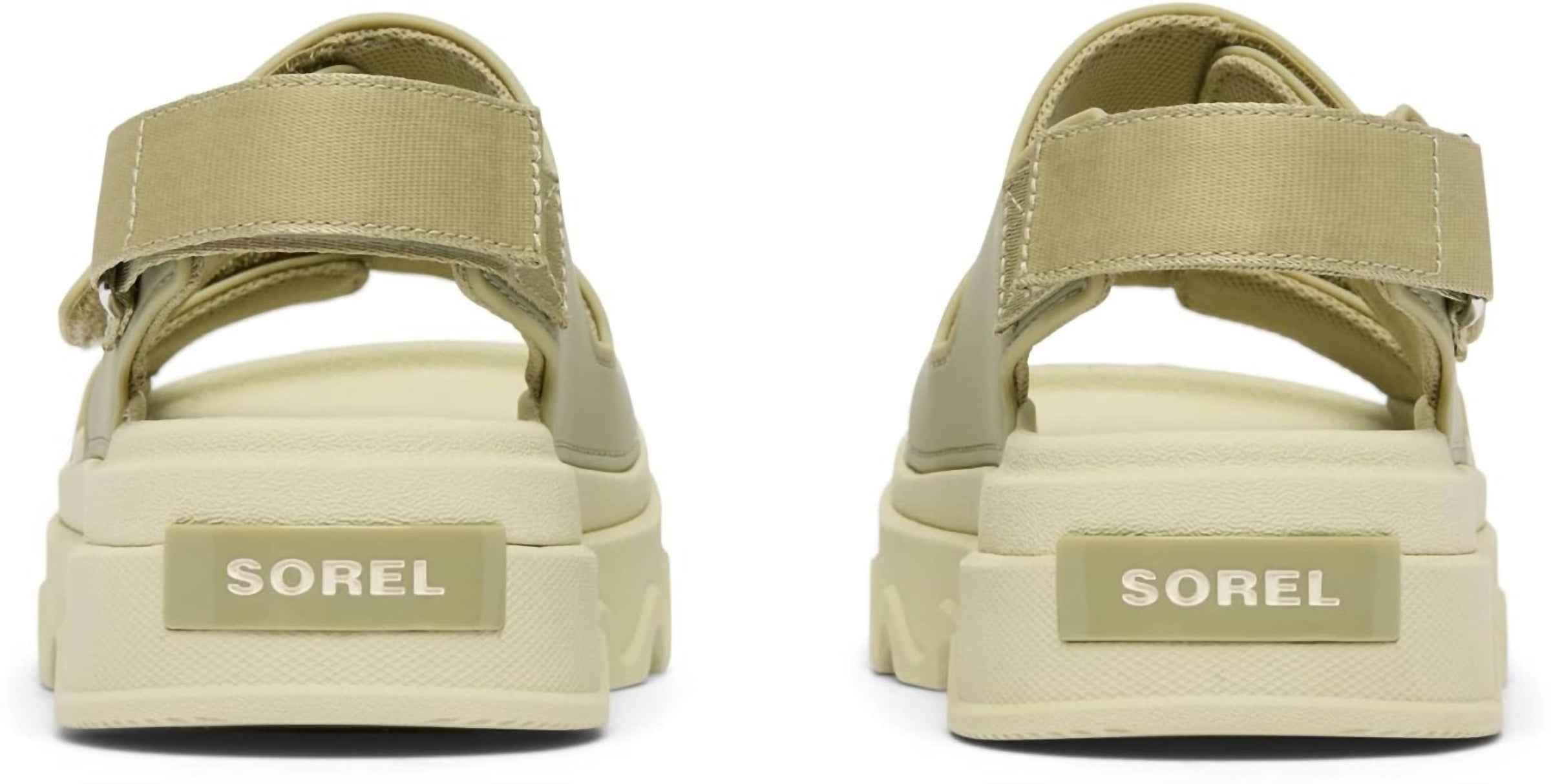 SOREL Women's Kinetic Sunchase Ankle Strap Sandals in dusty twill light aloe - women's sandal - view 4