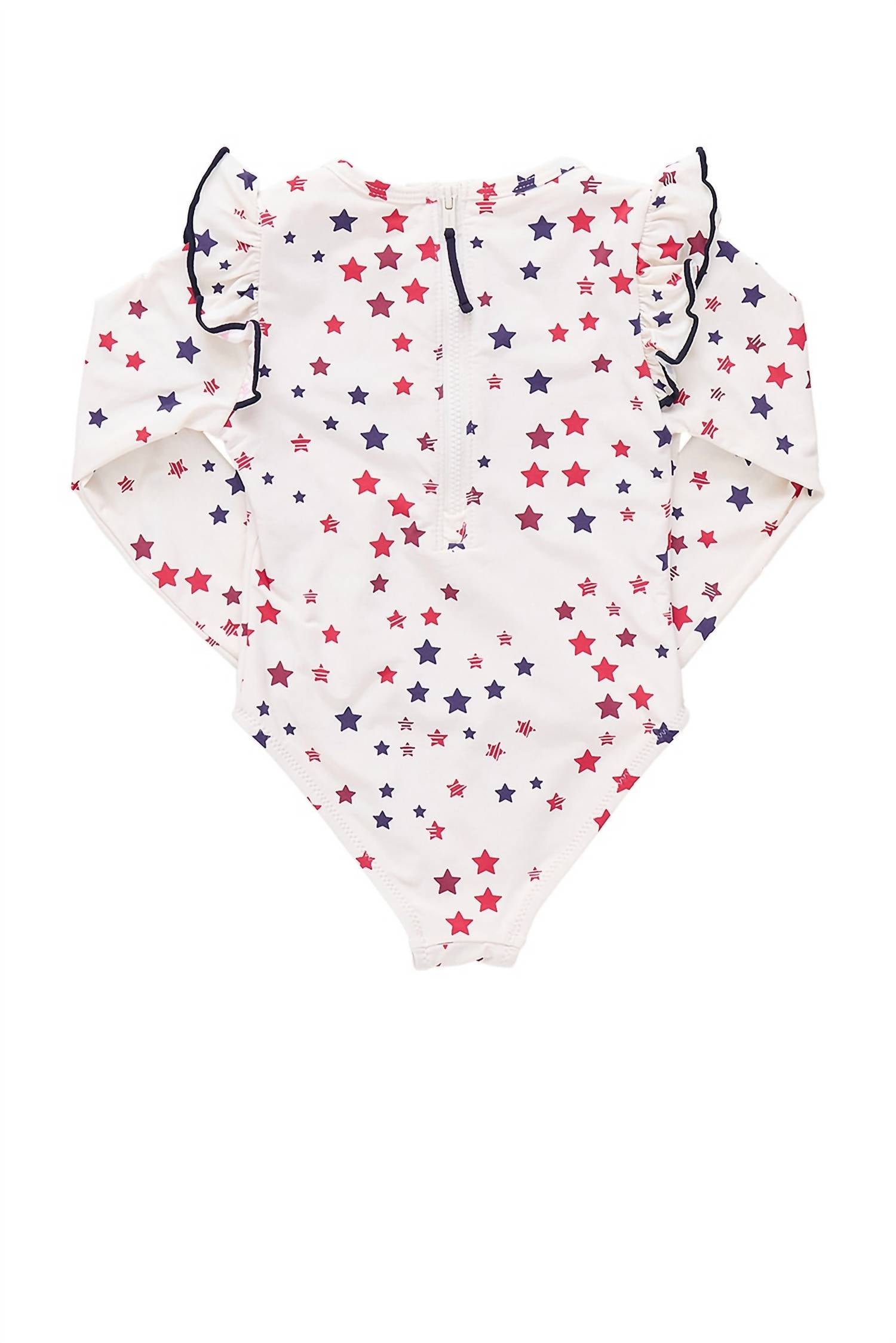 PINK CHICKEN Baby Girls Rachel Suit in patriotic stars - kids' item - detail view