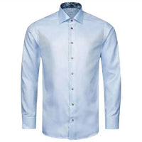 Eton - Slim Fit Twill Button Down Shirt