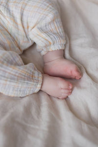 One More In the Family Kids' Emma Check Jumpsuit in the family emma check jumpsuit in multi - kids' item - detail view