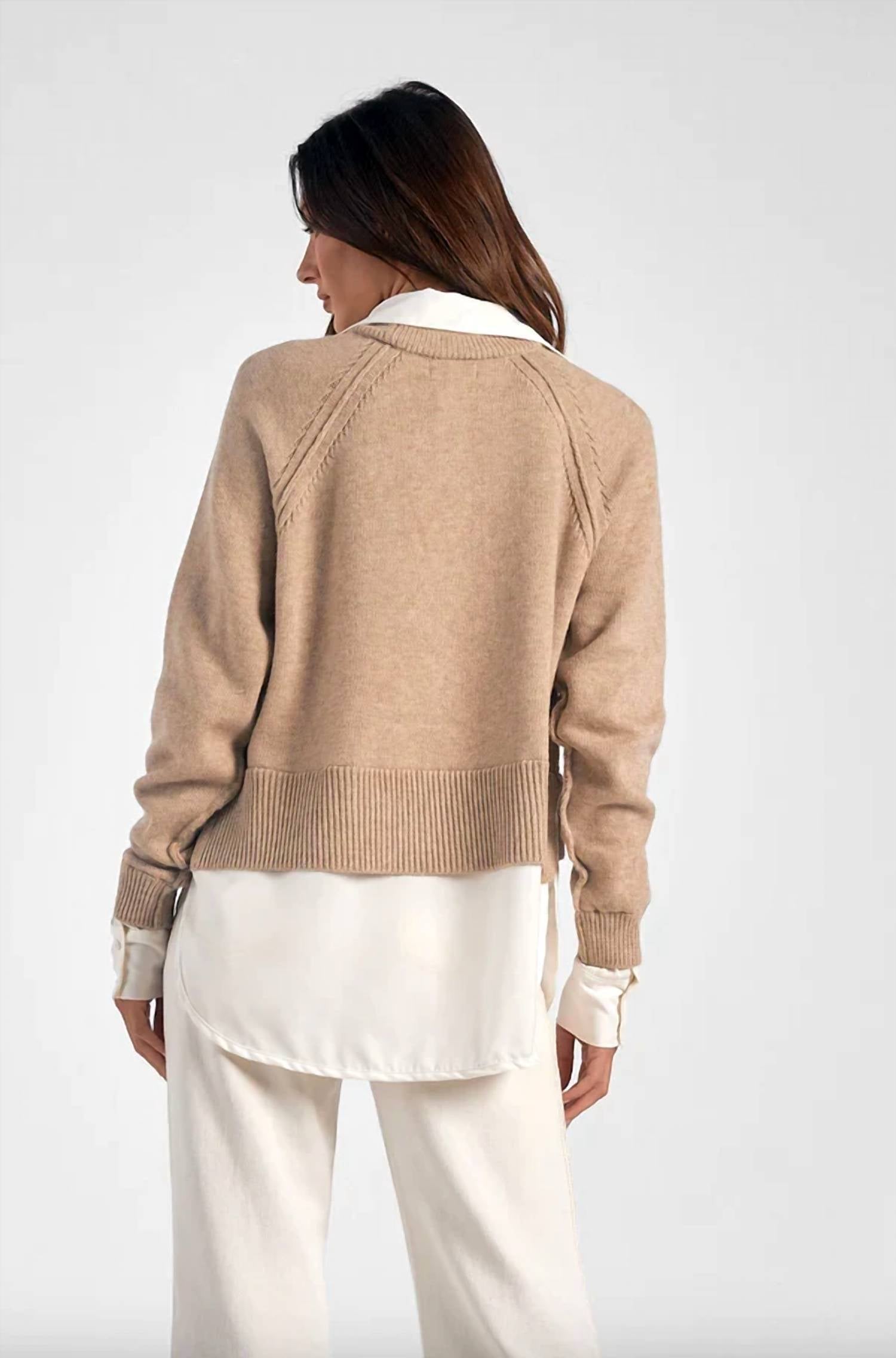 Elan - Layered Sweater Top
