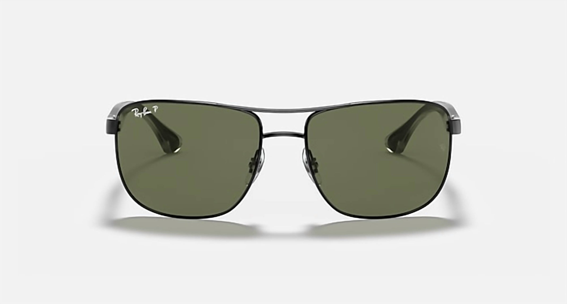 Ray Ban - Square Medium Polarized Sunglasses Rb3533 - 002 - 9a