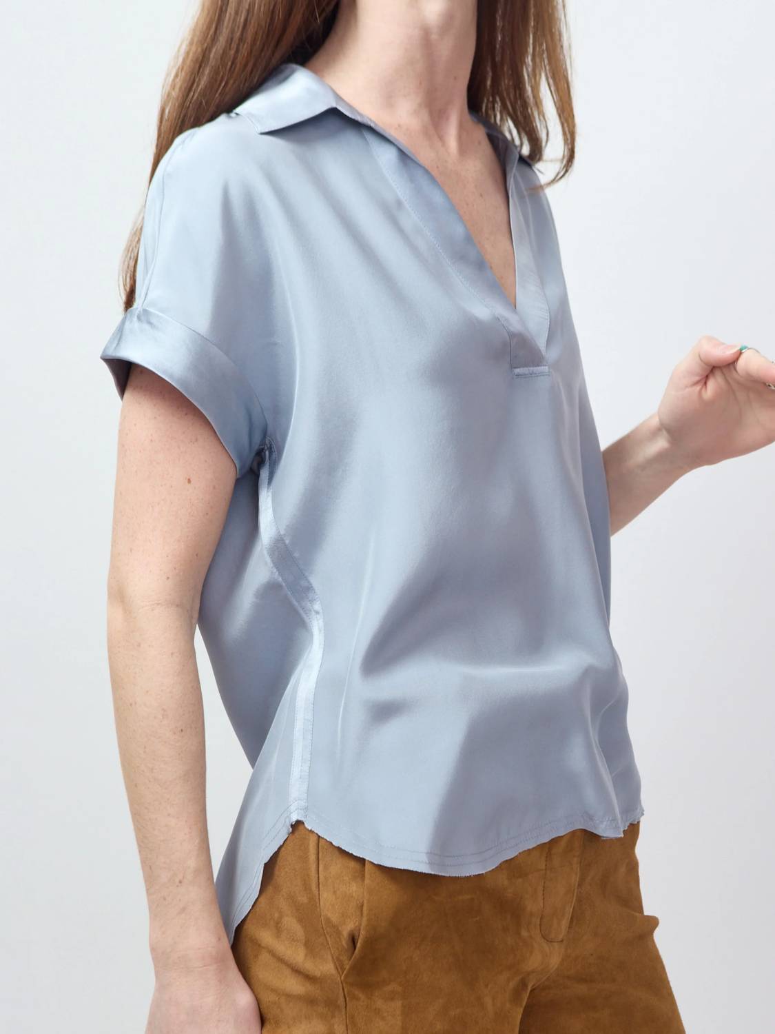 Go By Go Silk - Polo Top