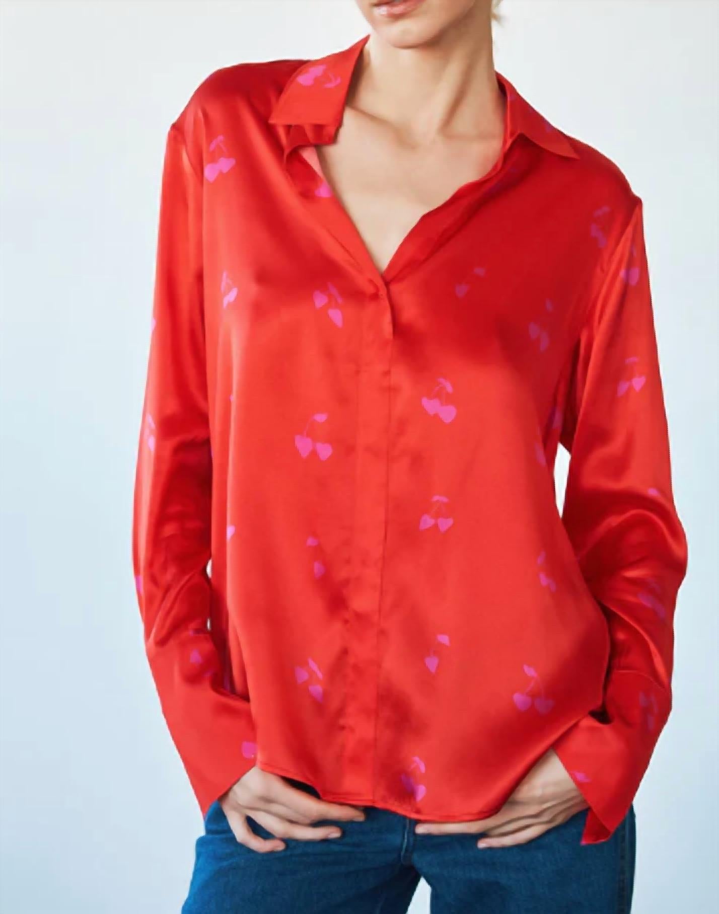 Catherine Gee - Daria French Cuff Blouse