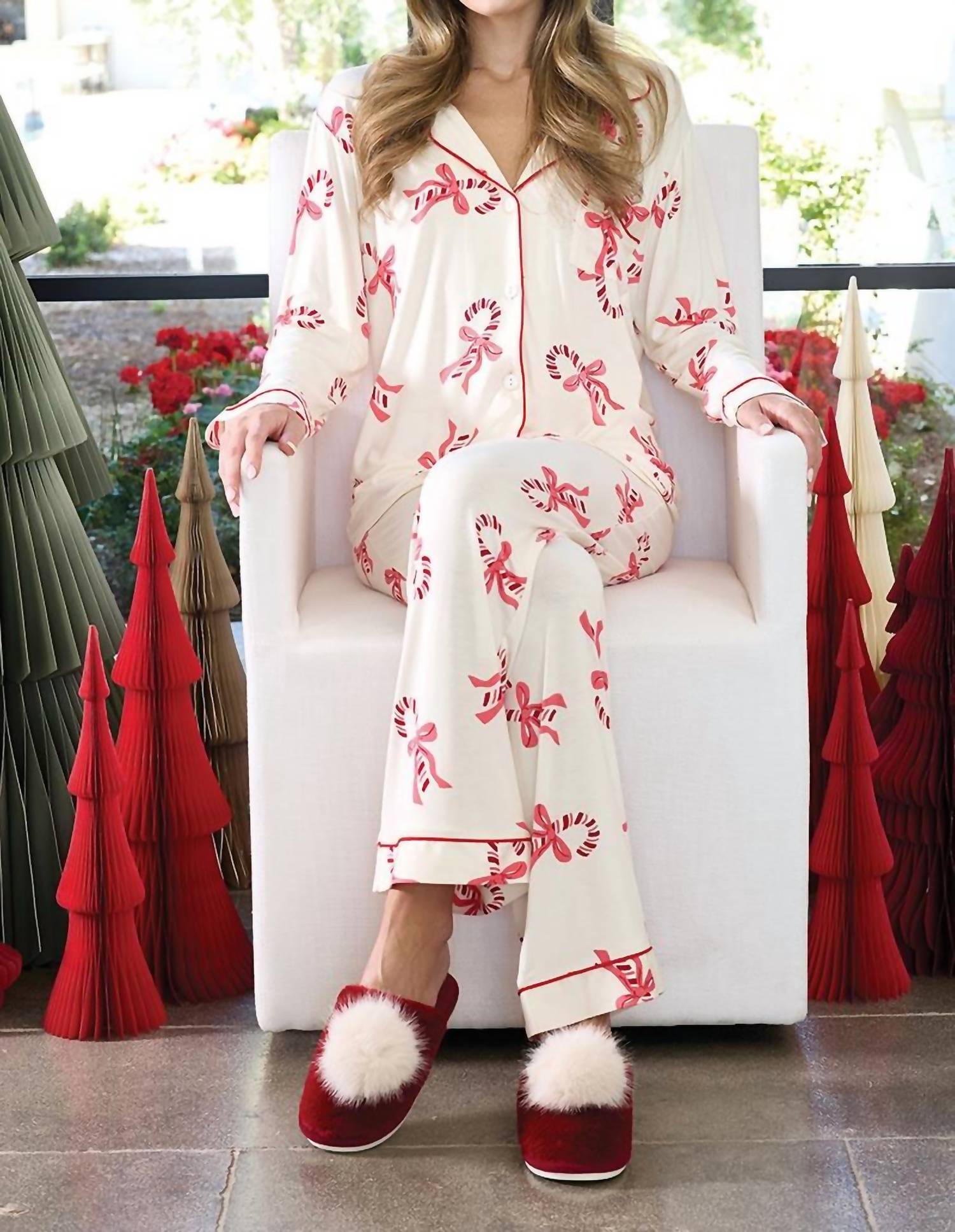 Bella Sleep + Spa - Women's Full-length Bamboo Pj Set