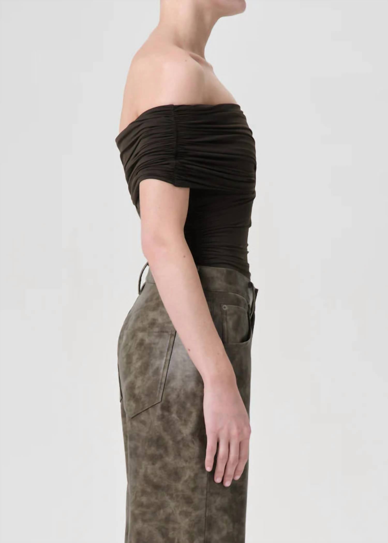 Agolde - Etienne Off The Shoulder Bodysuit