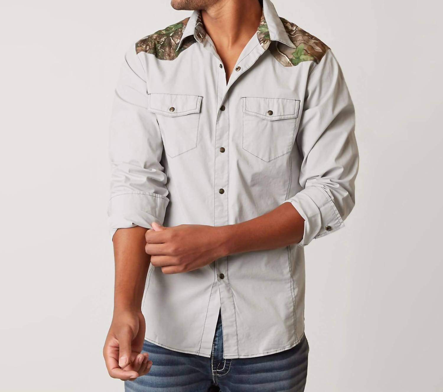 Austin Season - Realtree Long Sleeve Camo Stretch Shirt