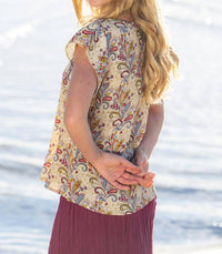 Cienna - Venice Square Neck Top