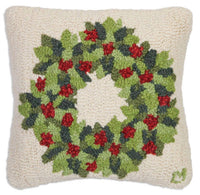 Chandler 4 Corners - Berries And Leaves Wreath Pillow