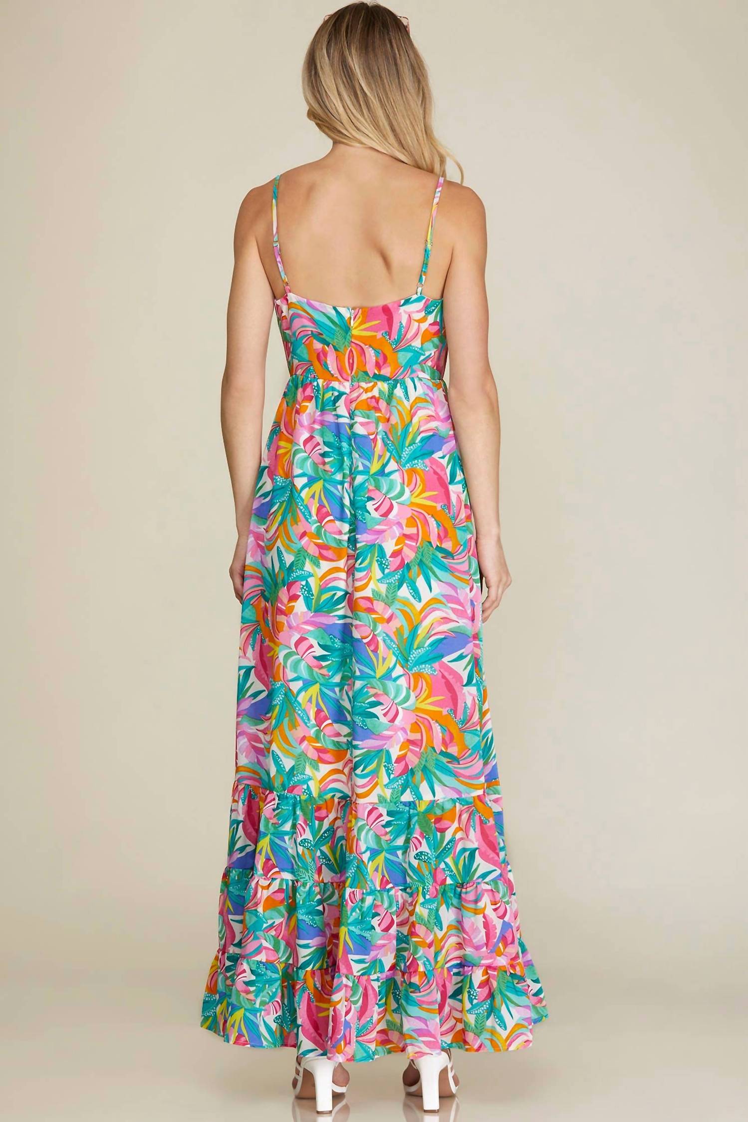 Plush Looks - Paradise Calling Maxi Dress