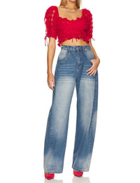 For Love & Lemons - Hannah Crop Top