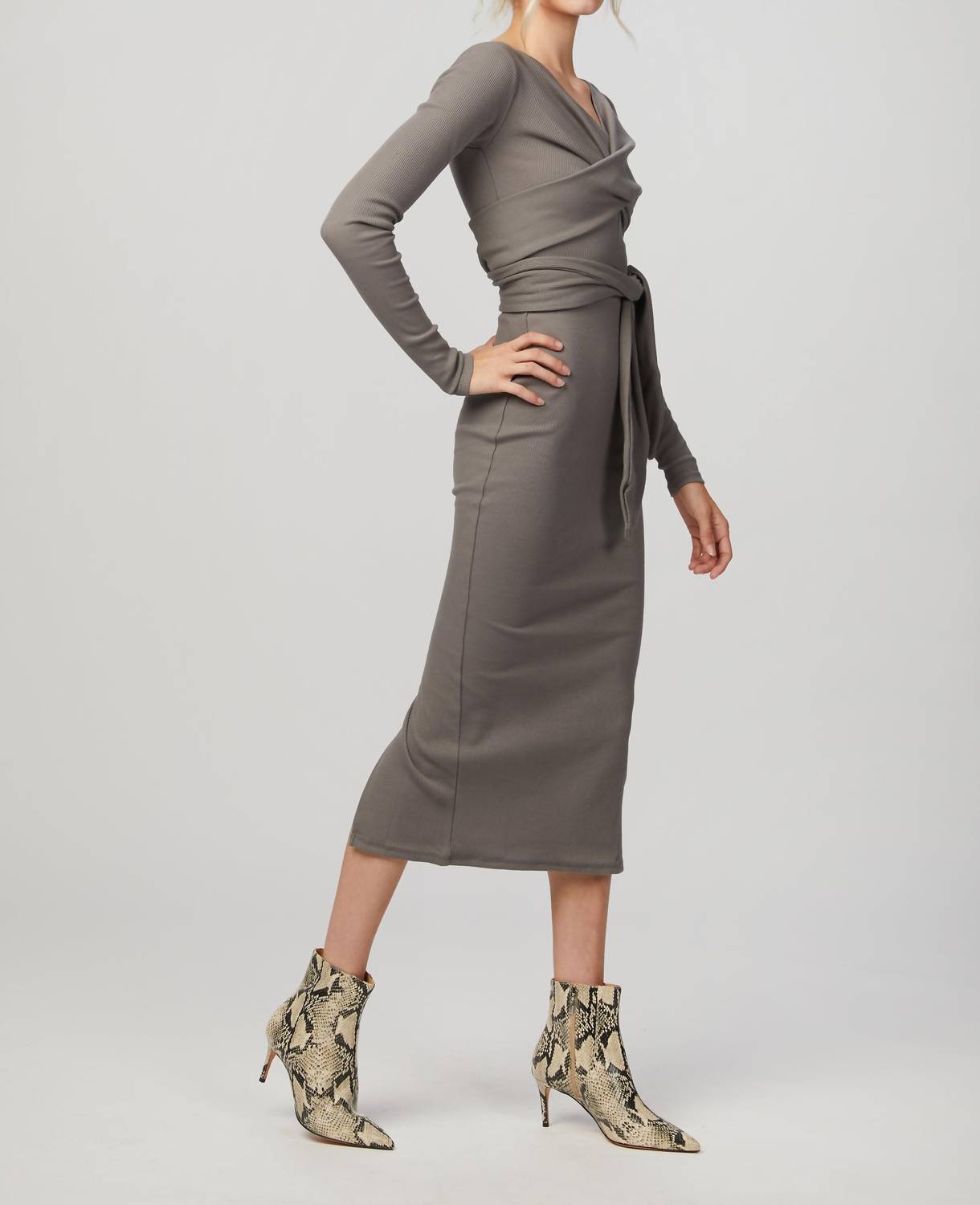 SALOMA II WRAP DRESS