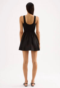 Nude Lucy Kova Mini Dress in black 1 - women's dress - detail view