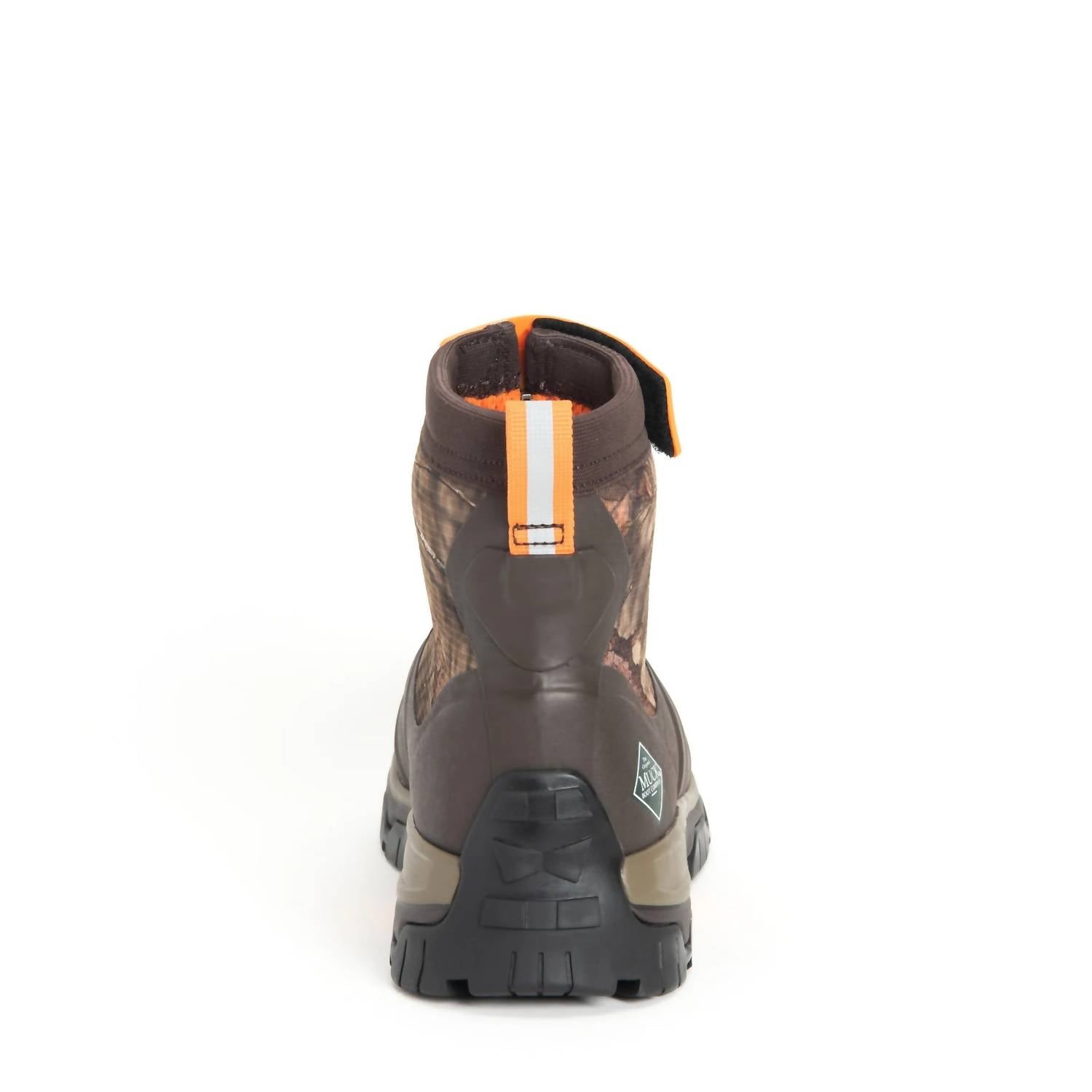 MUCK Men's Apex Mid Zip Boot in brown mossy oak - men's boots - alternate view
