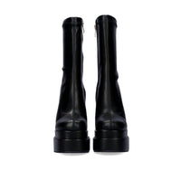 Exe - Women's Block Heeled Platform Bootie