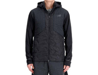 New Balance Impact Run Luminous Heat Jacket in black - men's shirt