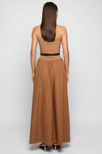 Swf - Split Bodice Midi Dress