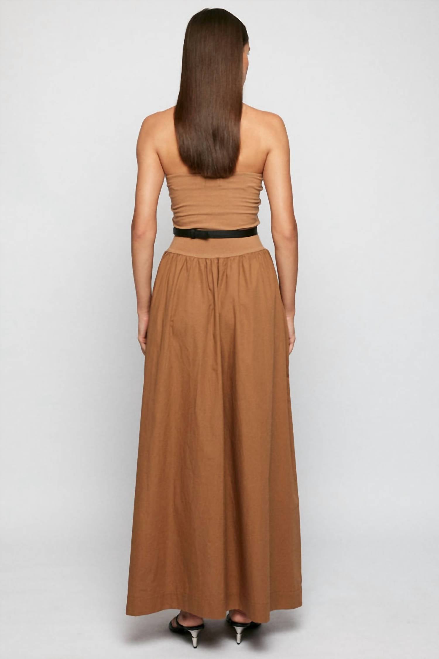 Swf - Split Bodice Midi Dress