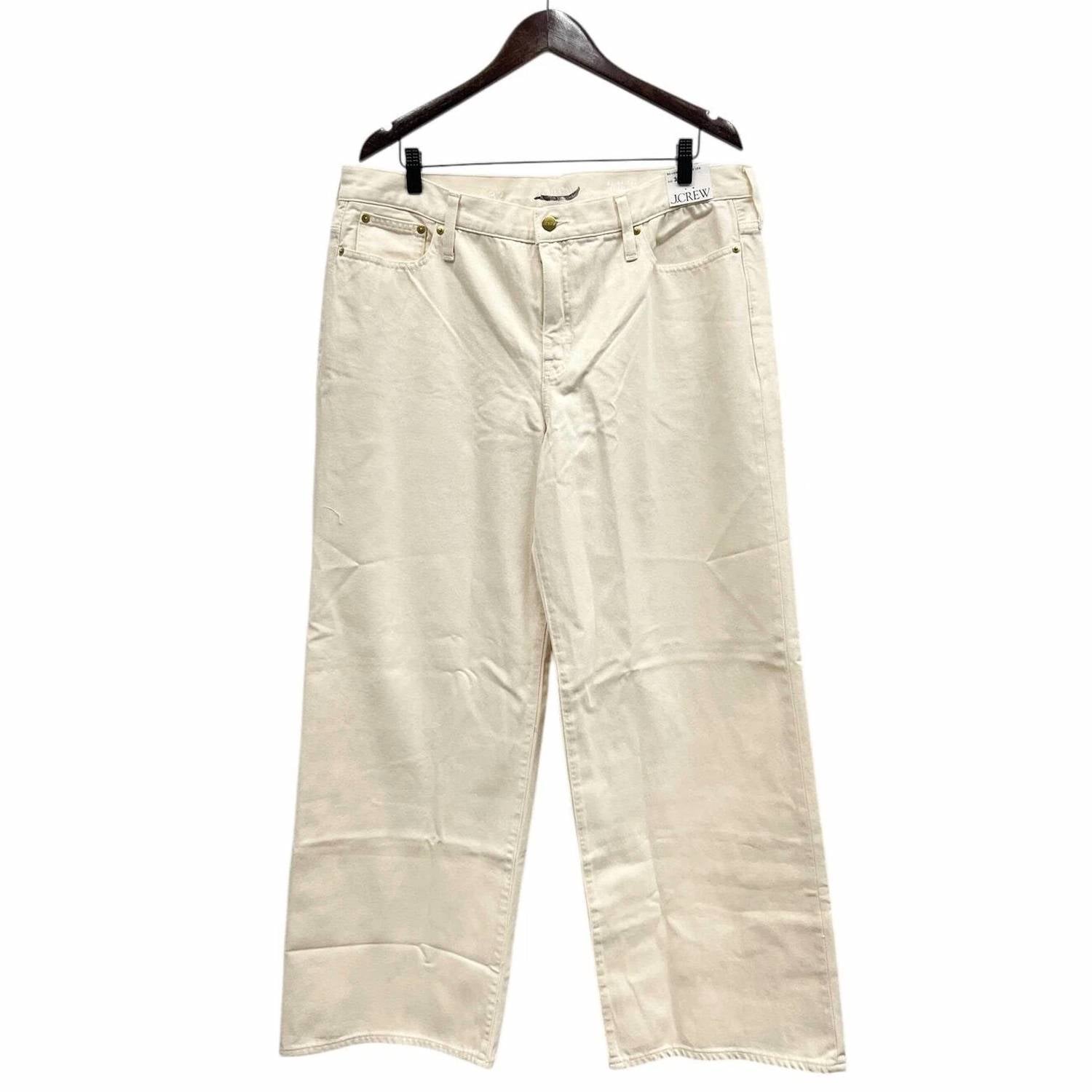 J.Crew - Lower-rise Wide-leg 1984 Rigid Jean