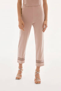 Joseph Ribkoff - RHINESTONE MESH DETAIL PANT