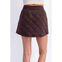 Rae Mode - Quilted Mini Skort