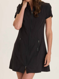 Wearables Women's Mulder Jacket Dress in black - women's dress - view 4