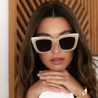 Freyrs Eyewear - Women's Portofino Oversized Cat Eye Non-polarized Sunglasses
