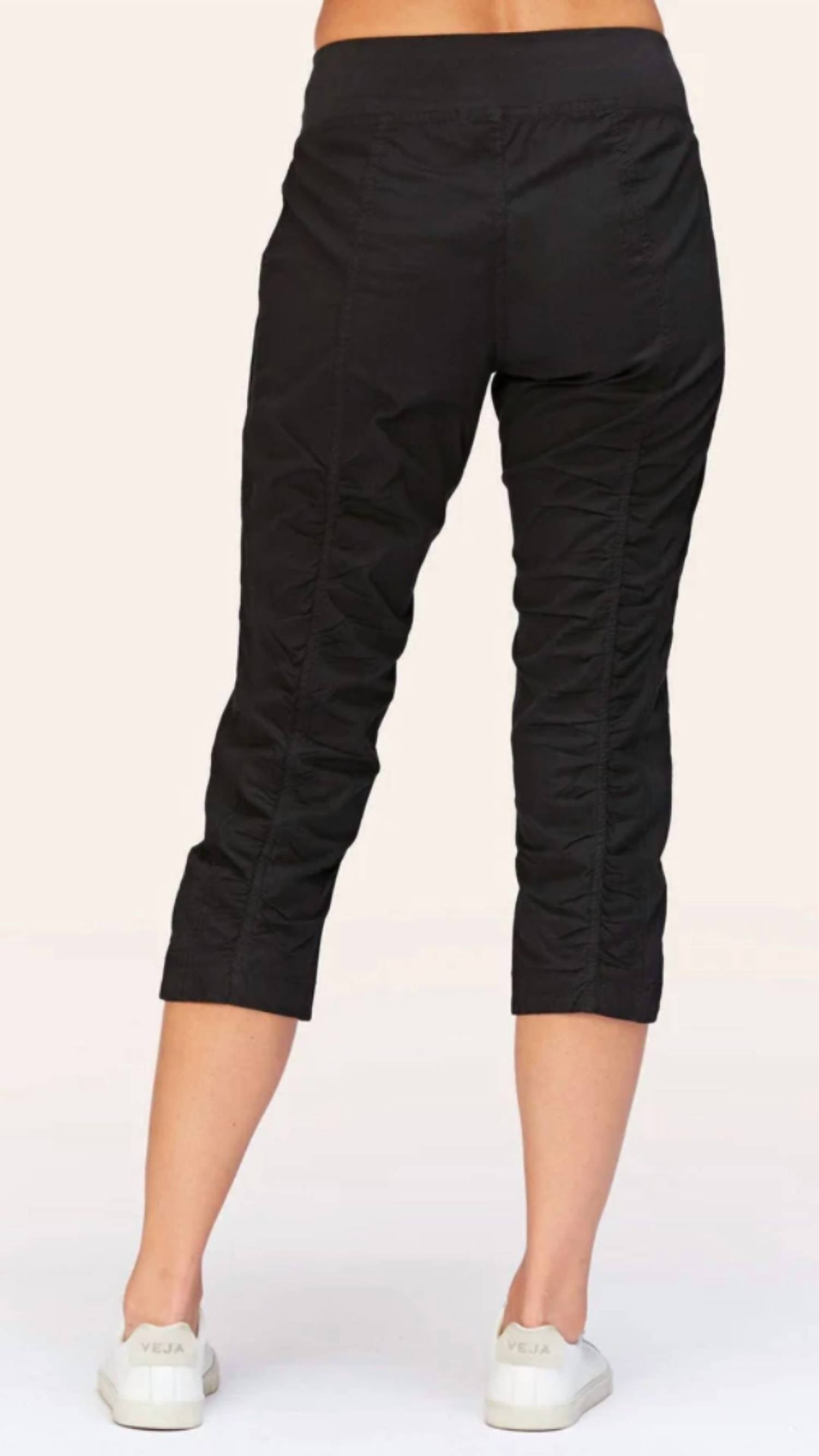 Wearables Women's Iris Crop Pants in black - women's pants - detail view