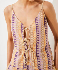 Suncoo - Leyla Tie Front Top