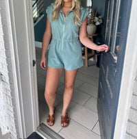 She + Sky - Lodi Zip Up Romper