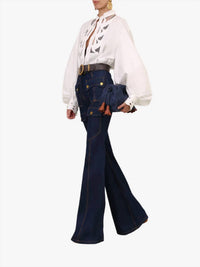 Zimmermann - Luna Applique Blouse
