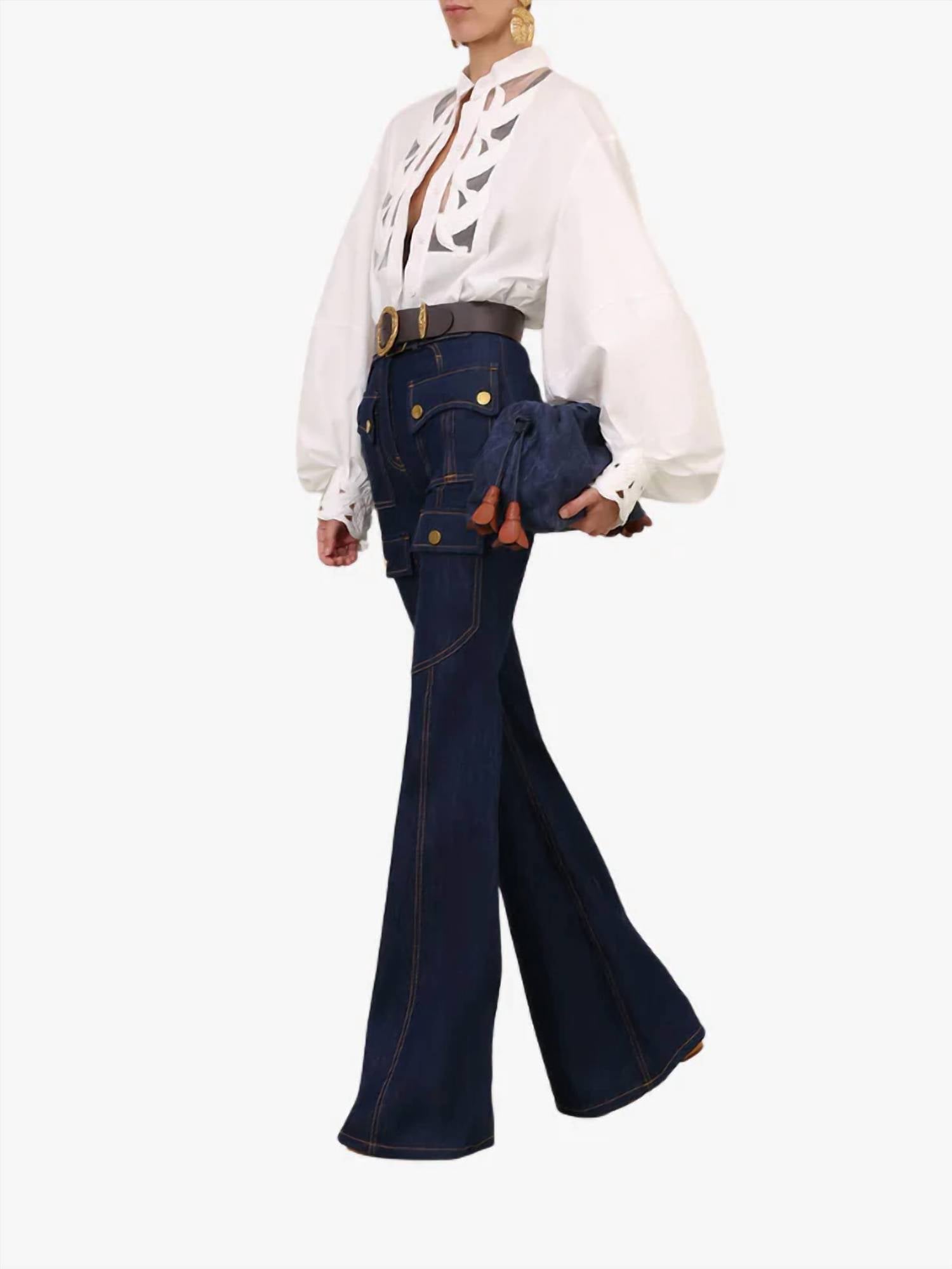 Zimmermann - Luna Applique Blouse