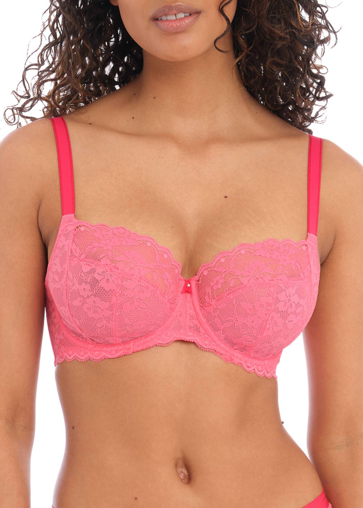 Freya Off Beat Bra in pink - women's intimate