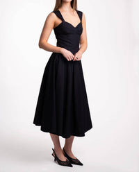 Beatrice .B - Wide Strap Timeless Midi Dress