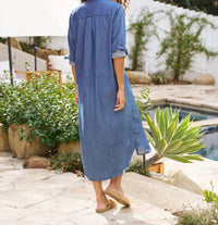 Frank & Eileen - Rory Maxi Shirtdress
