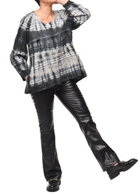Tulip Clothing - Noelle Balloon Sleeves Pullover Top