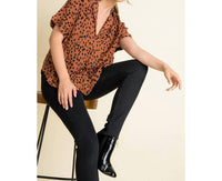 Thml - Collared Print Blouse