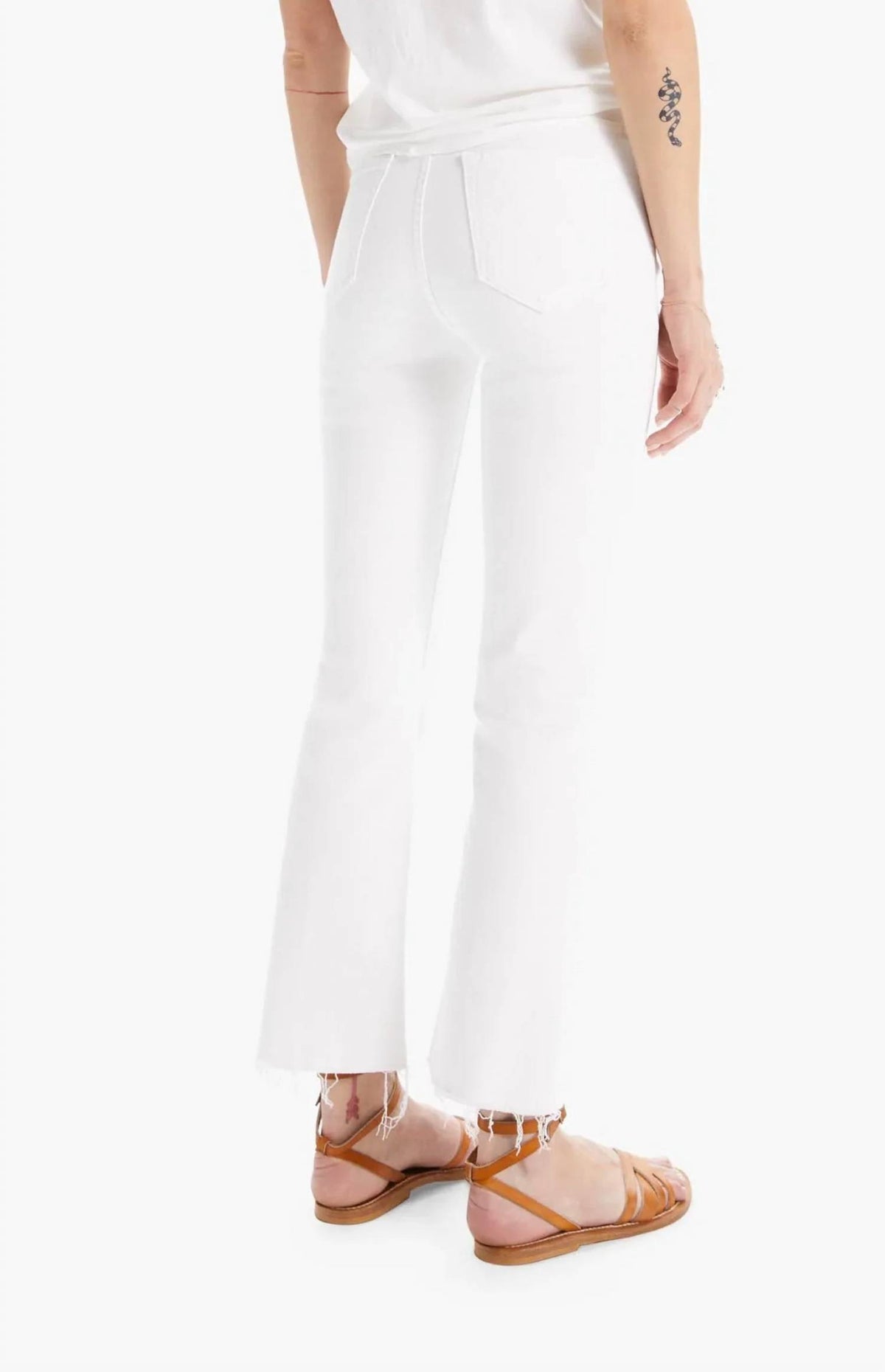 Mother - Women's Hustler Ankle Fray Jean