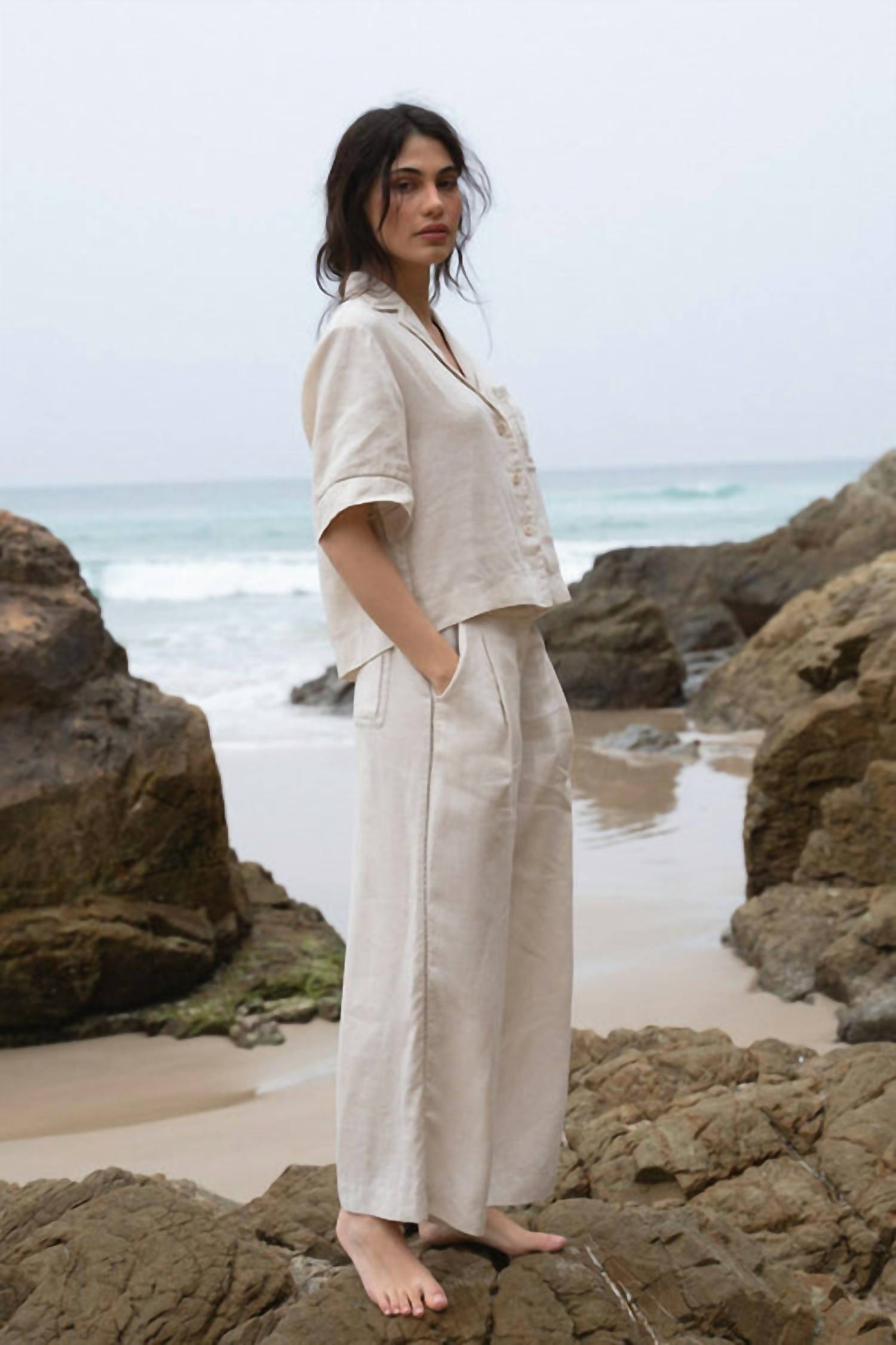 Lilly Pilly - Rika Linen Pants
