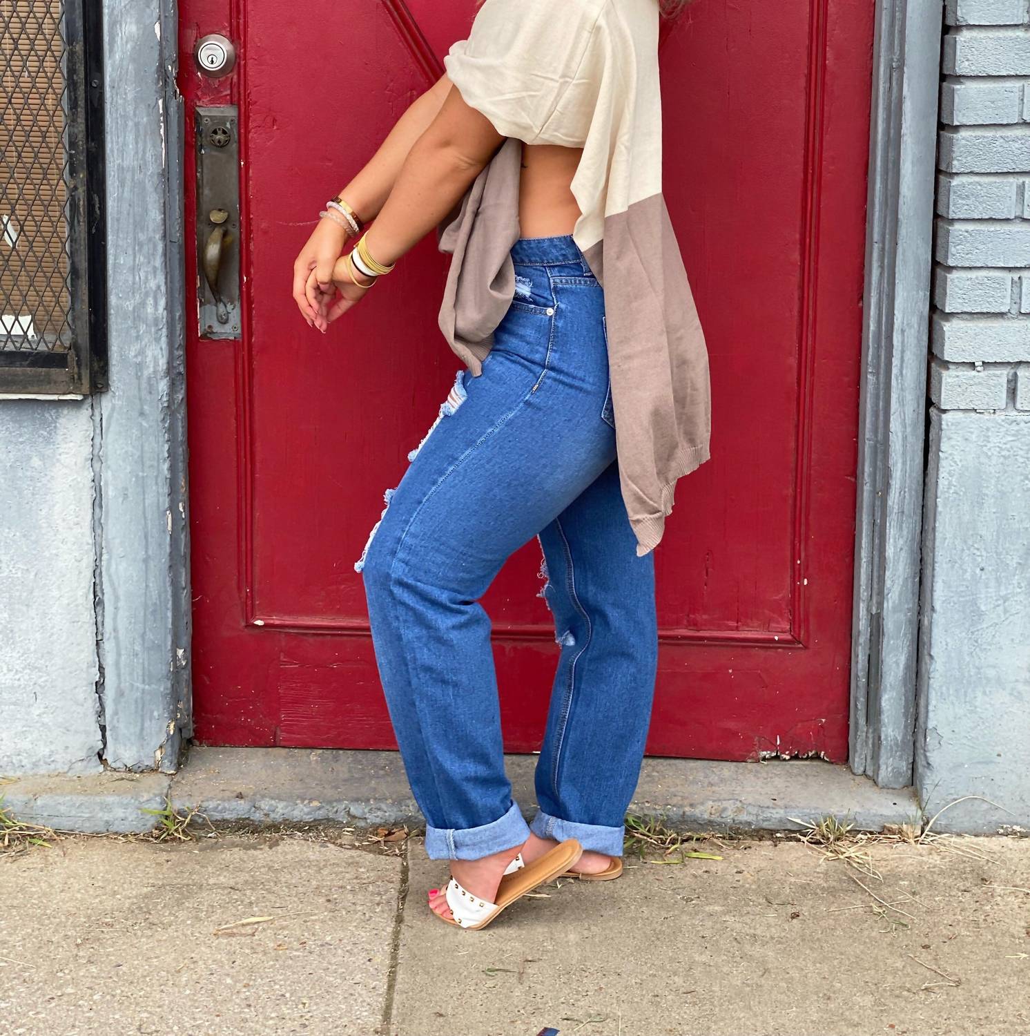 Cloudwalk - Calla Color Block Poncho