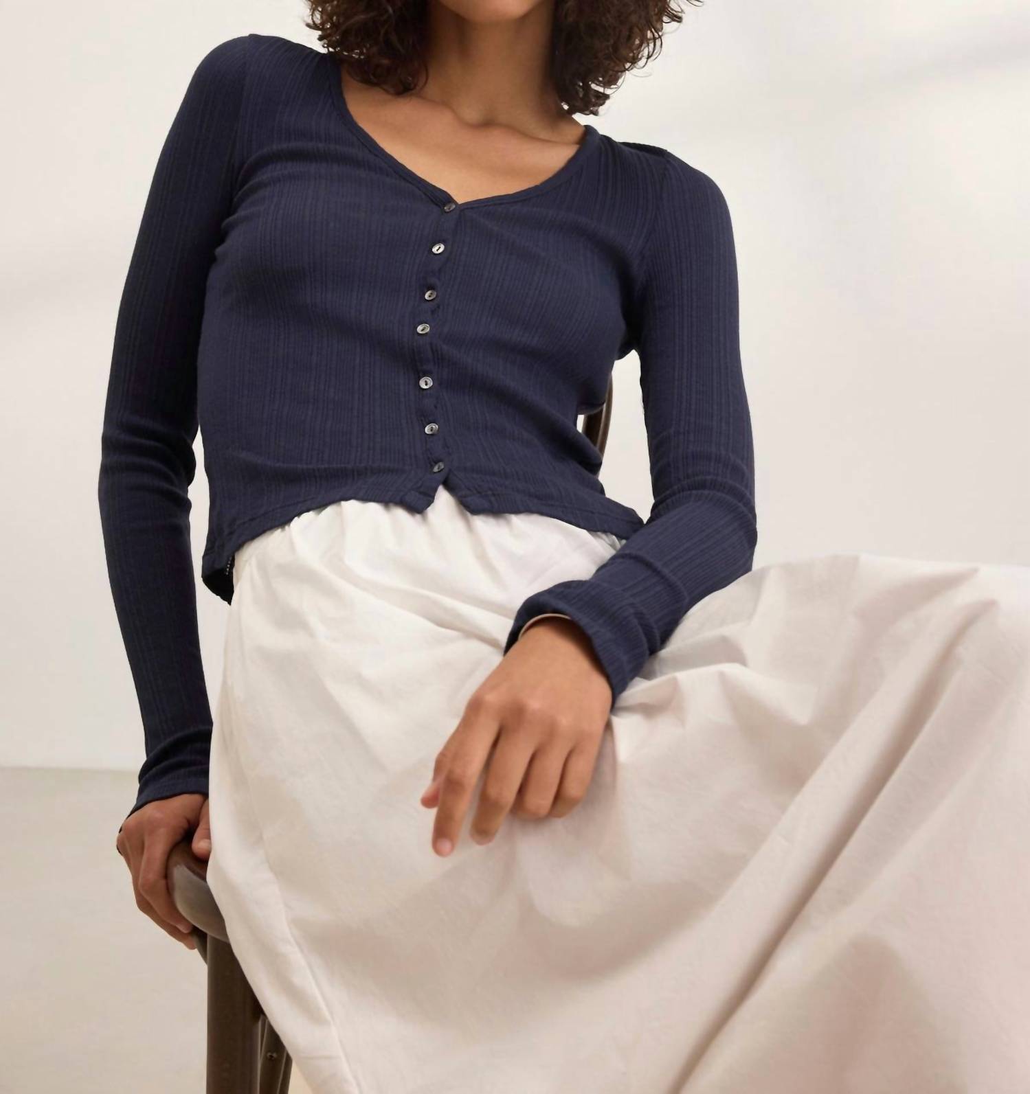 Velvet By Graham & Spencer - Drew Button Up Cardigan