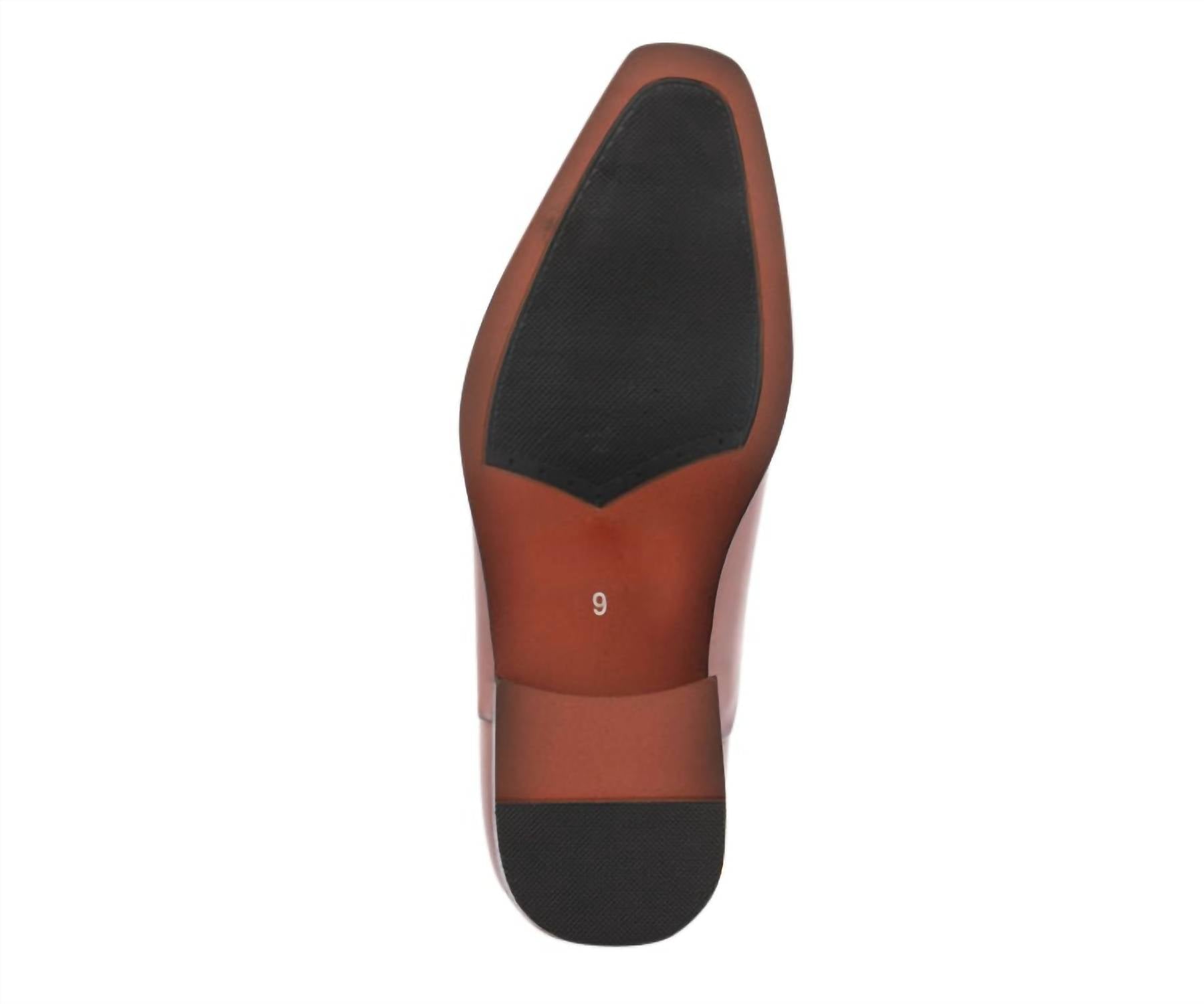 Amali Men's Zyon Oxford Shoes in cognac - men's shoe - view 5