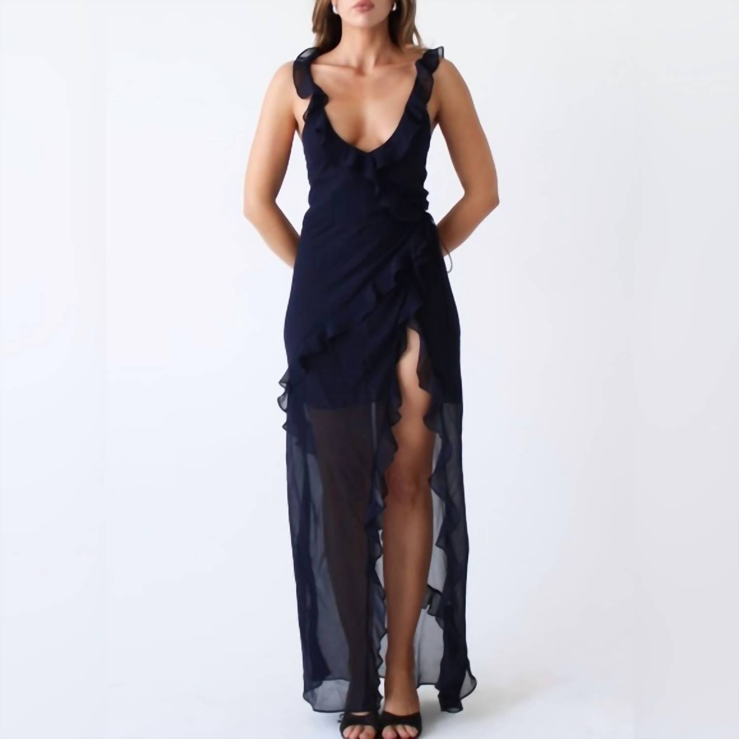Rumored - Women's Just Like Heaven Midi Dress