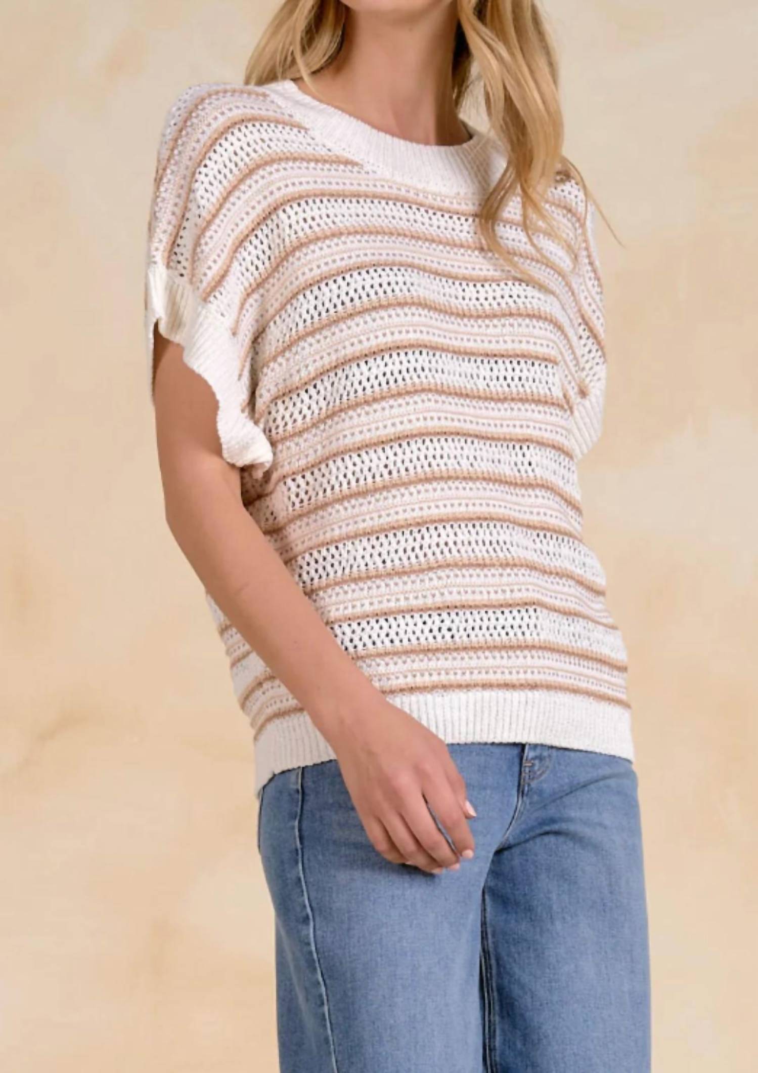 Elan - Open Knit Sweater