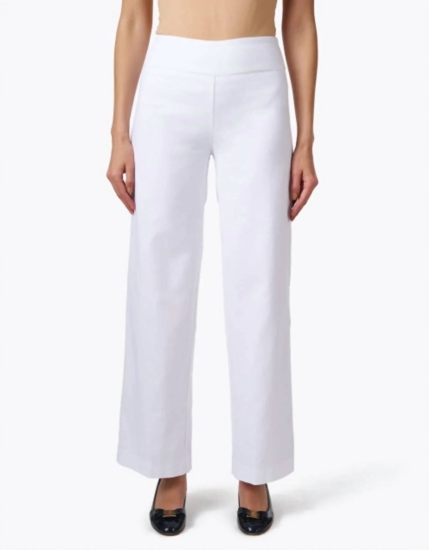 Elliott Lauren - Wide Leg Pull On Pants