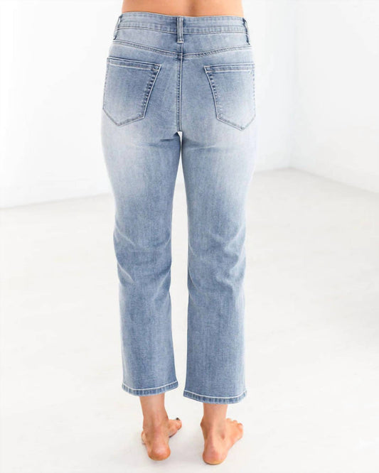 Grace And Lace - Mel’s Fave Straight Leg Cropped Denim Jeans