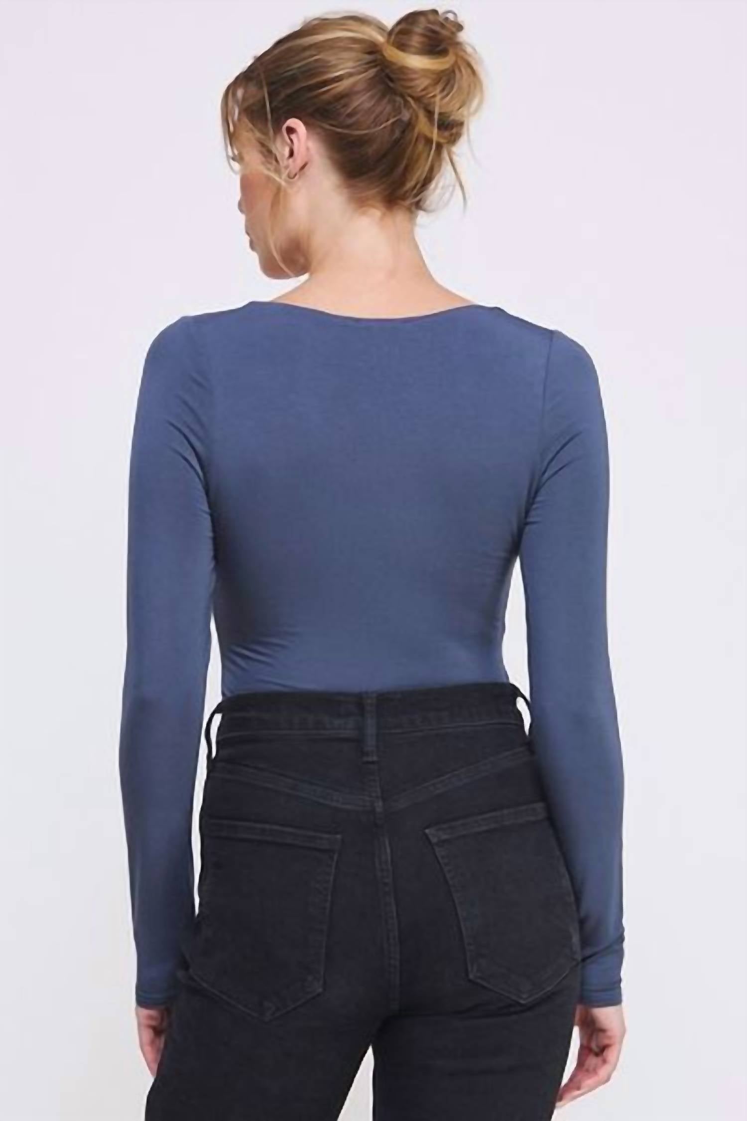 Allie Rose - Donna Long Sleeve Bodysuit