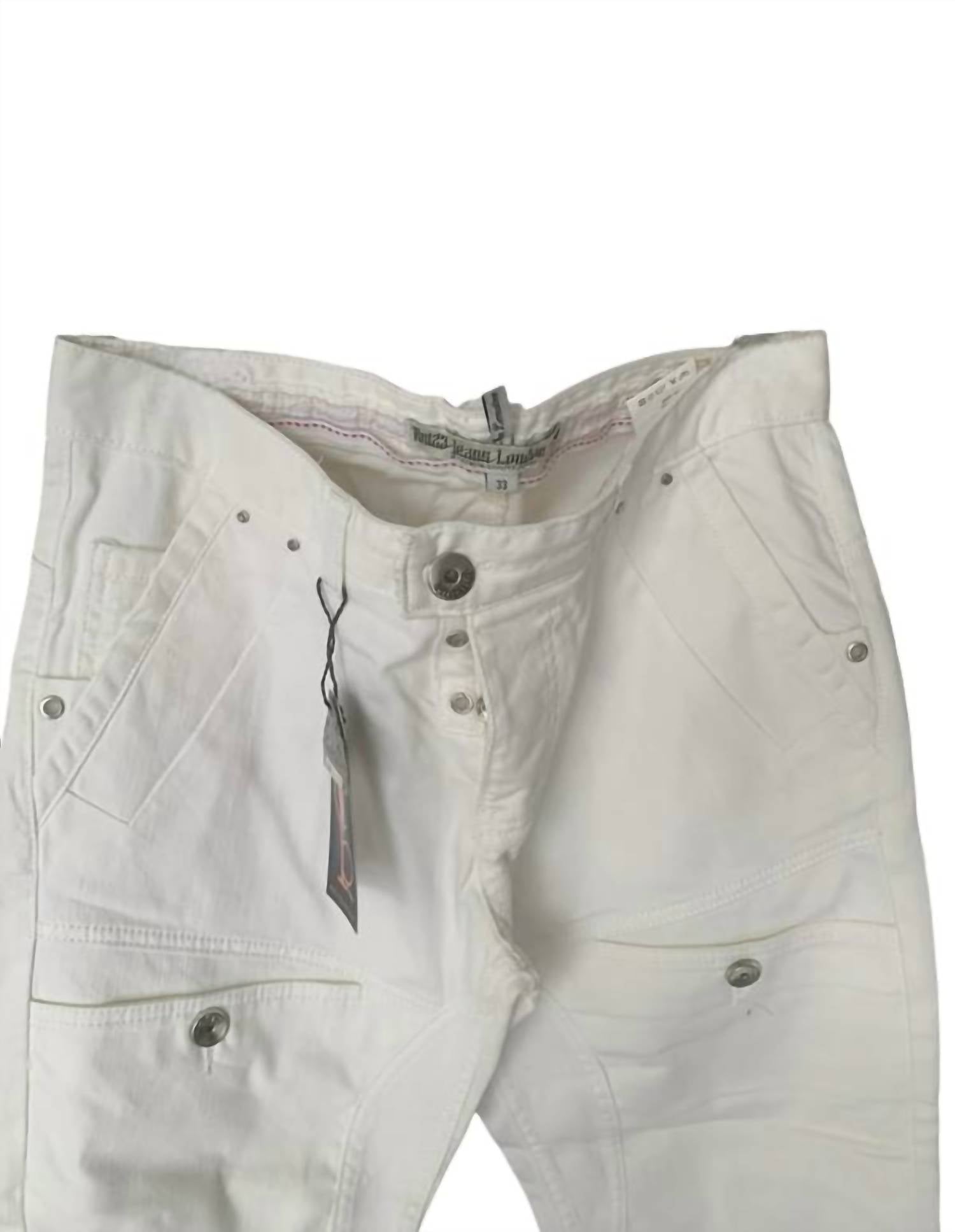 Rnt23 - Men's Mid Rise Vintage Denim Jeans With Hand Embellished Details