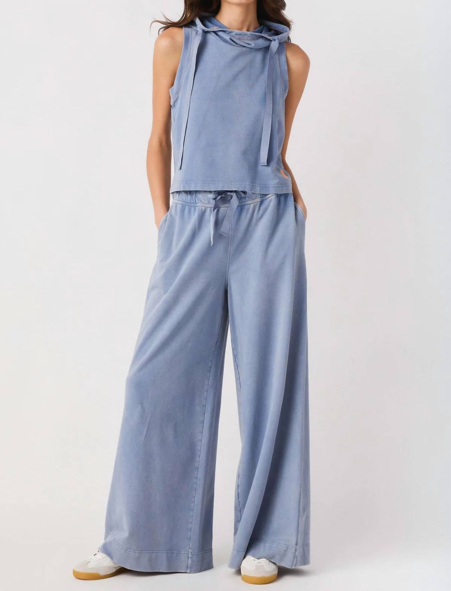 Free People - Keep Pace Hoodie Top And Pants Set
